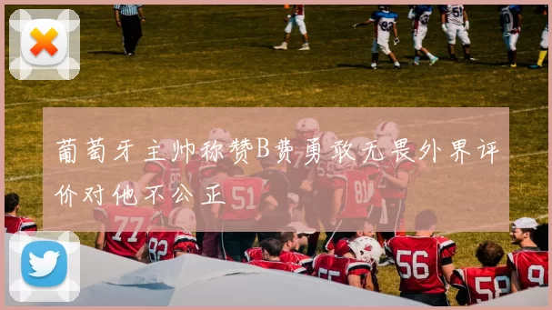 葡萄牙主帅称赞B费勇敢无畏外界评价对他不公正